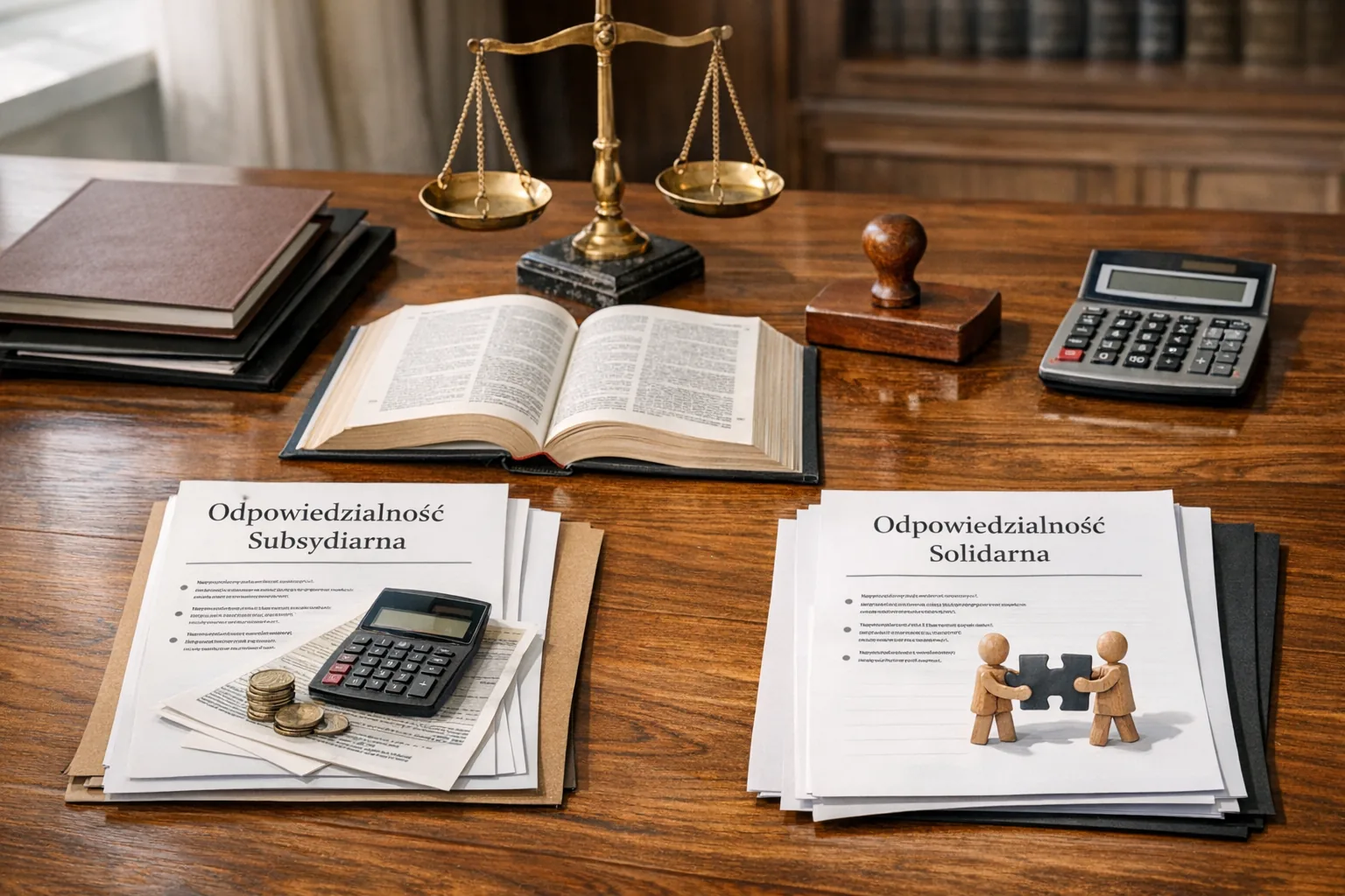 Czym się różni odpowiedzialność subsydiarna od solidarnej?